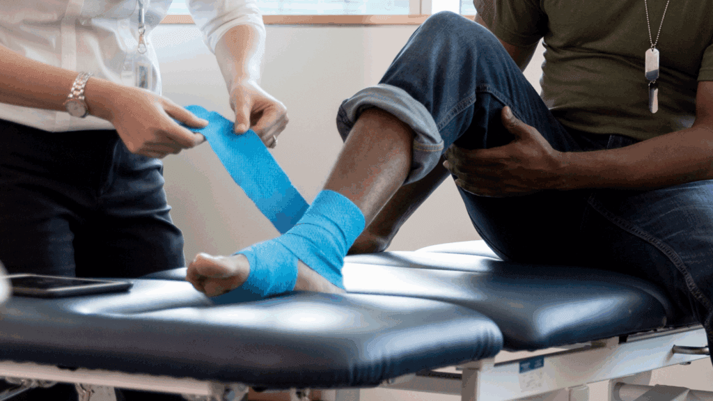 Taping Techniques for Lower Limb Sports Injuries - PSM
