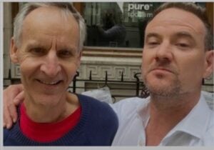 Dr Noake and Professor Karim Khan